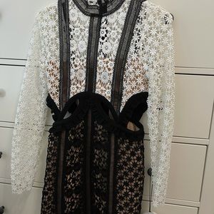 Self portrait lace dress